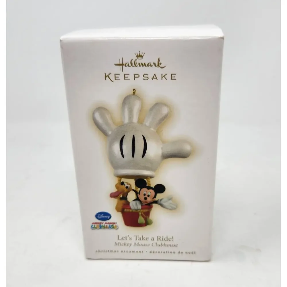 Hallmark 2009 Ornament Disney LET'S TAKE A RIDE Mickey Mouse Clubhouse Balloon